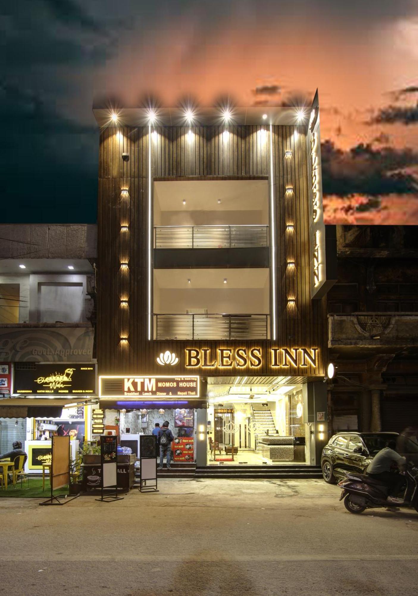 Bless Inn - Near Connaught Place نيودلهي المظهر الخارجي الصورة